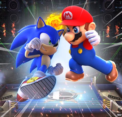 Mario vs Sonic coming in theaters and on HBO Max. 